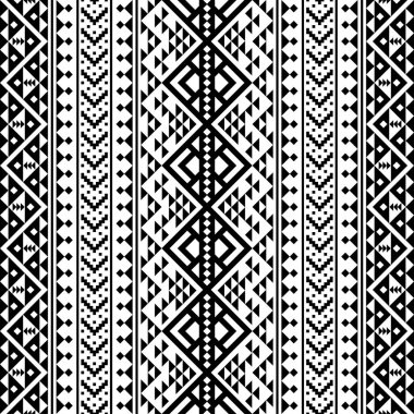 Geleneksel kabile doku tasarım vektörü