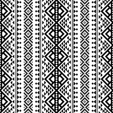 Geleneksel kabile doku tasarım vektörü