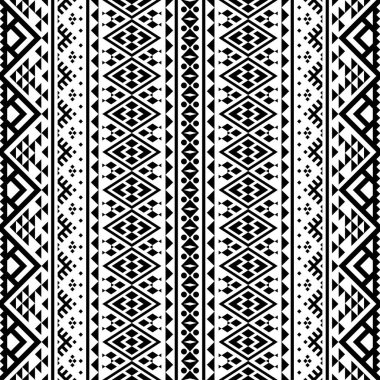 Geleneksel kabile doku tasarım vektörü