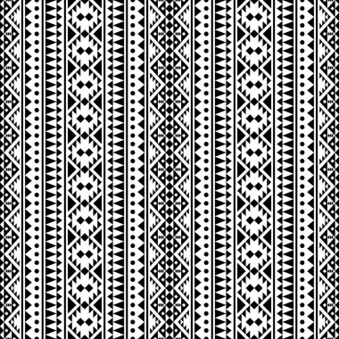 Geleneksel kabile motifi kusursuz desen tasarım vektörü