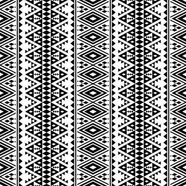 Geleneksel kabile motifi kusursuz desen tasarım vektörü