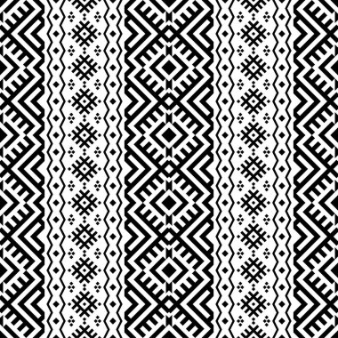 Dikey kabile aztek desenli doku tasarımı arkaplanı