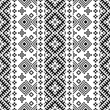 Dikey kabile aztek desenli doku tasarımı arkaplanı