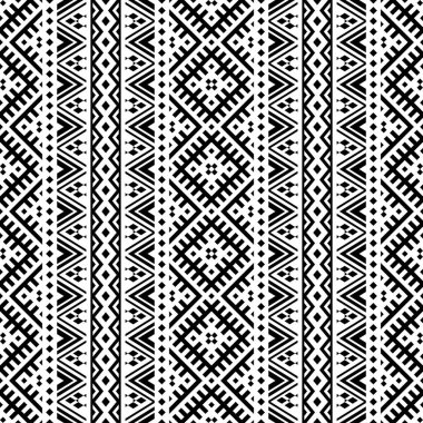 Kusursuz etnik model tasarım arka planı