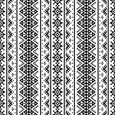 Kusursuz etnik model tasarım arka plan vektöründen yapılmış geleneksel doku tasarımı