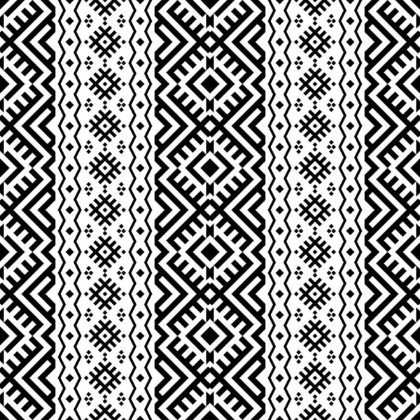 Вертикальний Племінний Ацтековий Візерунок Текстури Фону Дизайну — стоковий вектор