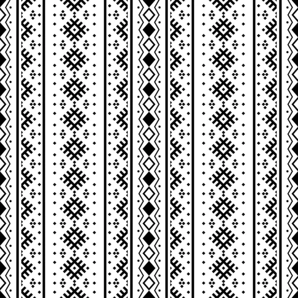 Традиційний Дизайн Текстури Безшовного Етнічного Візерунка Вектор Дизайну Фону — стоковий вектор
