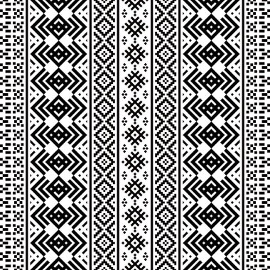 Kusursuz Etnik desen tasarım vektörü