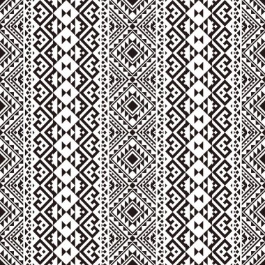 Geleneksel pürüzsüz etnik kabile desenli arka plan vektörü
