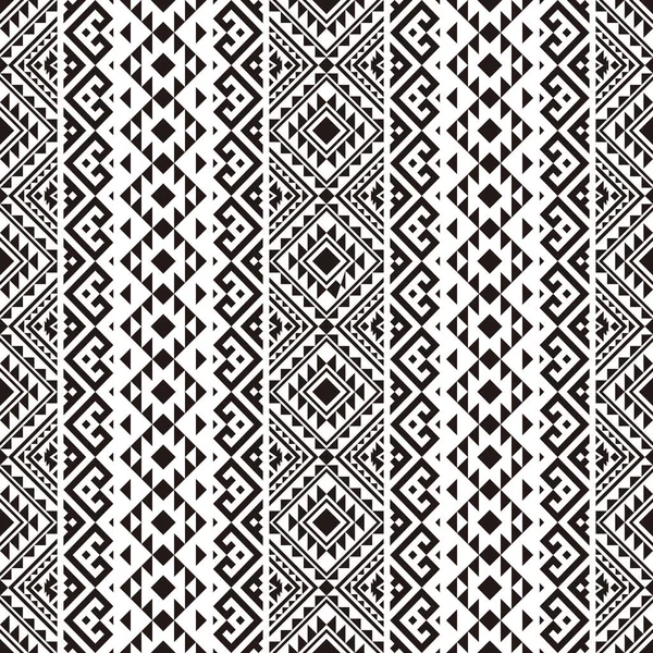 Traditional Seamless Ethnic Pattern Texture Background Design Vector — Stock Vector