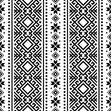 Noel geleneksel etnik model arka plan tasarım vektörü