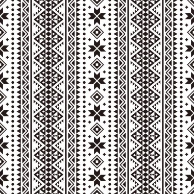 Noel geleneksel etnik model arka plan tasarım vektörü