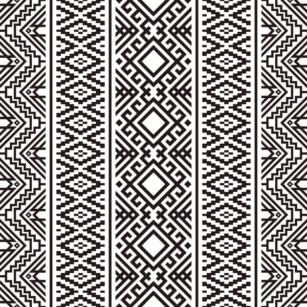 Kusursuz etnik model arka plan tasarım vektörü