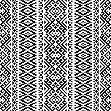 Tek renkli etnik model dikey doku tasarım vektörü