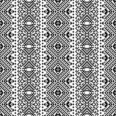 Tek renkli etnik model dikey doku tasarım vektörü