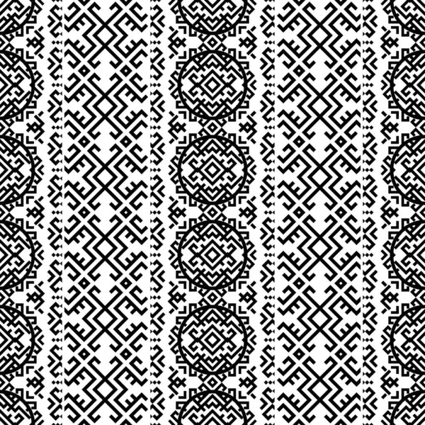 Персидский Этнический Мотив Рисунок Текстуры Фона Монохромном Цвете — стоковый вектор