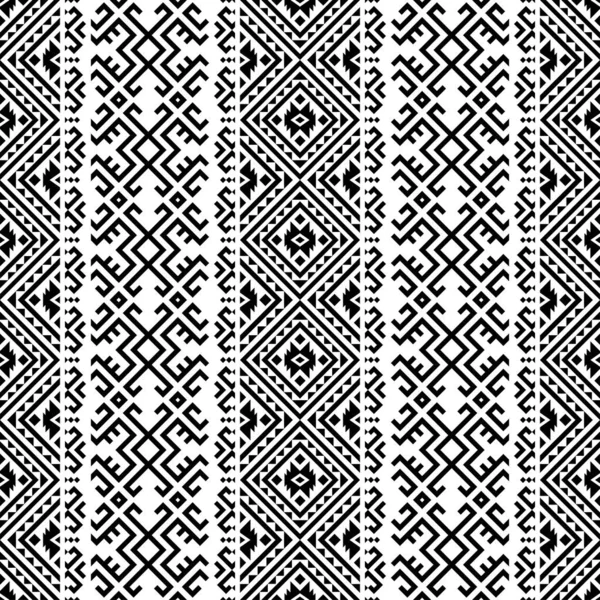 Monochrome Persian Motif Pattern Texture Design Background — Stock Vector