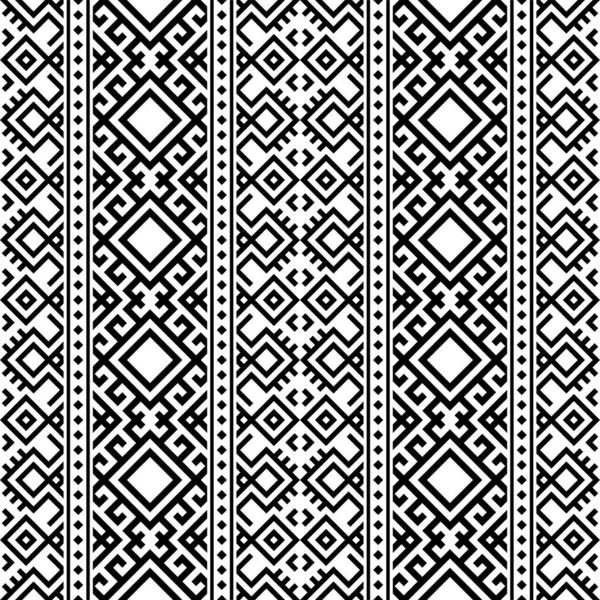 Motif Traditionnel Motif Ethnique Sans Couture Texture Motif Fond Vecteur — Image vectorielle