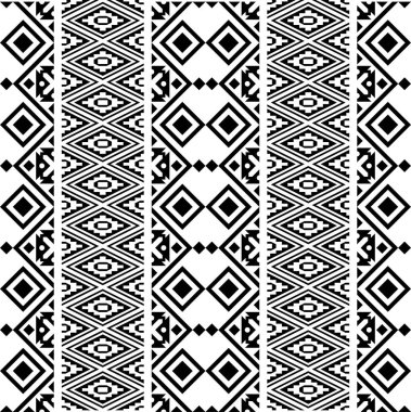 Tek renkli dikey dikey dikey dikey etnik desen arka plan tasarım vektörü