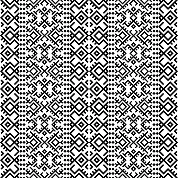 Geleneksel pürüzsüz etnik model tasarım vektörü