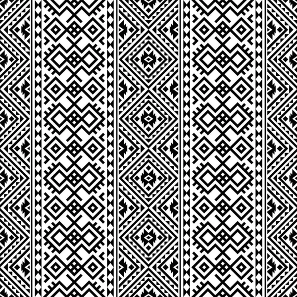 Kusursuz etnik model motif tasarım illüstrasyon vektörünün geleneksel arka planı