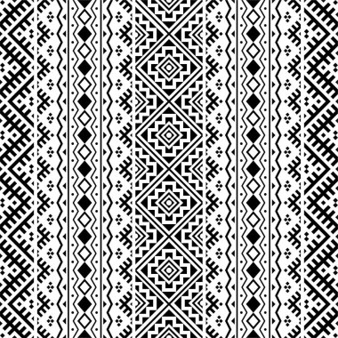 Geleneksel pürüzsüz etnik model arka plan tasarım vektörü
