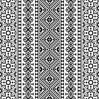 dikey geometrik pürüzsüz etnik desen arka plan tasarım vektörü