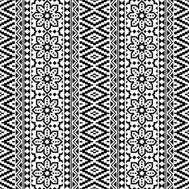 dikey geometrik pürüzsüz etnik desen arka plan tasarım vektörü