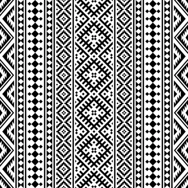 Kusursuz etnik model arka plan tasarım vektörü