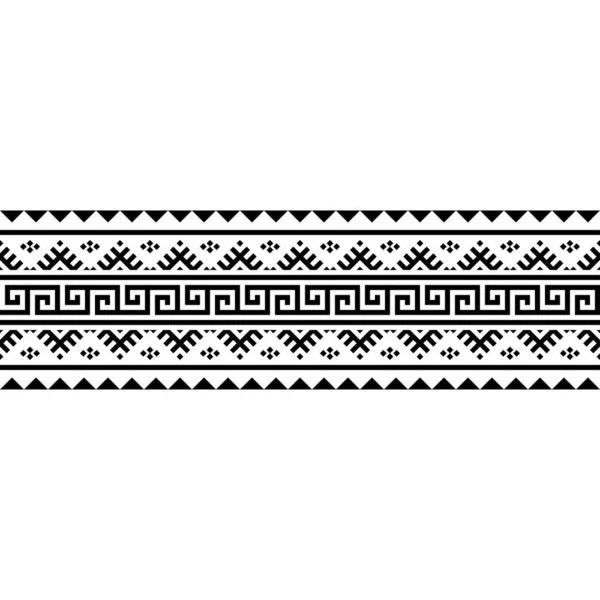 Geleneksel motif siyah beyaz desenli çizgiler