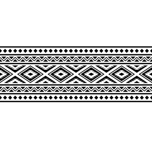 Ριγέ Παραδοσιακό Μοτίβο Μαύρο Άσπρο Χρώμα Διανυσματικά Γραφικά
