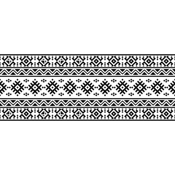 Stripe Ethnic Aztec Μοτίβο Υφή Φόντο Σχεδιασμό Μαύρο Λευκό Χρώμα Εικονογράφηση Αρχείου