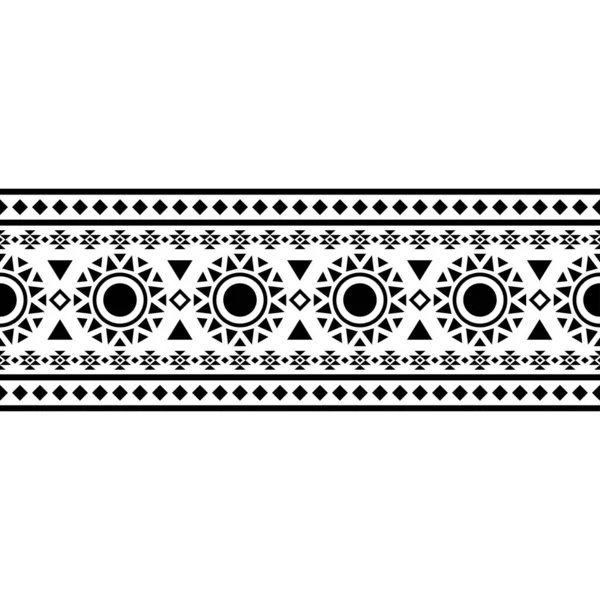 Stripe Ethnic Aztec Μοτίβο Υφή Φόντο Σχεδιασμό Μαύρο Λευκό Χρώμα Royalty Free Διανύσματα Αρχείου