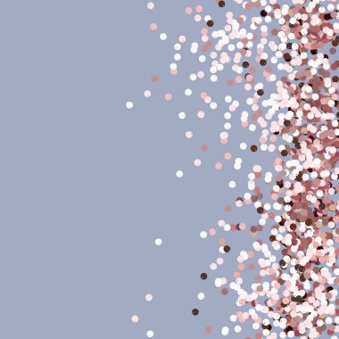 Pembe payetler arka plan. Yumuşak pembe altın konfeti.