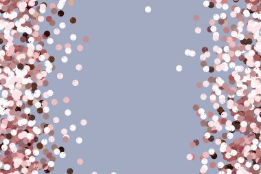 Pembe payetler arka plan. Yumuşak pembe altın konfeti.