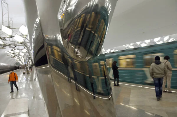 Metro Troparyovo Moskwie — Zdjęcie stockowe