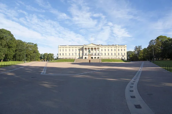 挪威奥斯陆皇家宫 — 图库照片