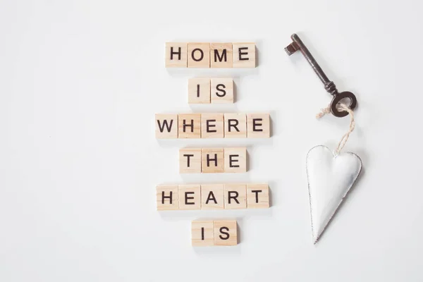 Home Heart Stock Photo