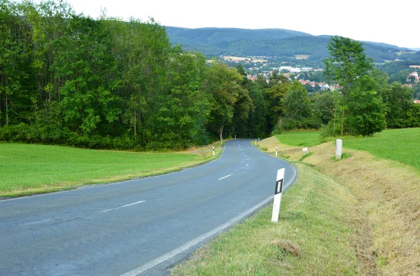 Närbild Från Asfalt Street Tyskland — Stockfoto