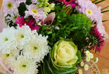 güzel ve renkli buket