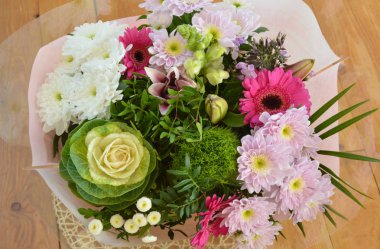 güzel ve renkli buket