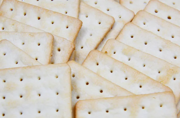Close Butter Crackers — Stock Photo, Image