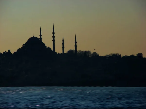 panaromik görünüm, İstanbul, boğaz, İstanbul Boaz, Süleymaniye Camii