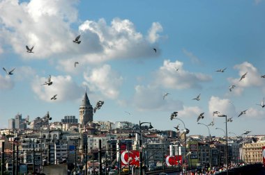 Galata Kulesi, Galata Köprüsü, Galata Kulesi, Galata Kprs, istanbul, Türkiye