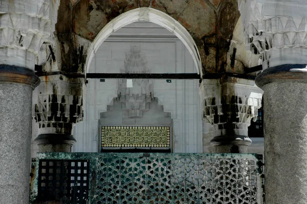 Sultanahmet Mosque Kék Mecset Isztambul Törökország — Stock Fotó