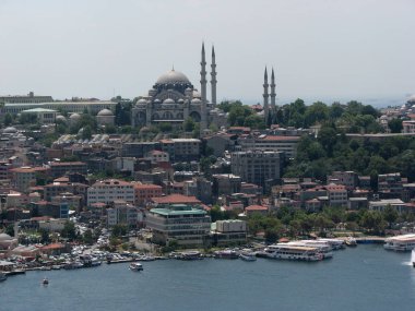 Süleymaniye Camii, Eminönü İlçesi, boğaz, İstanbul, Türkiye