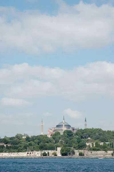 Hagea Sfa Santa Sophia Ayasofya Sultanahmet Topphey Palace Phorus Istanbul — стоковое фото