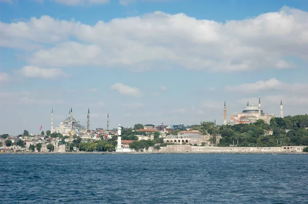 Hagea Sfa Santa Sophia Ayasofya Sultanahmet Topphey Palace Phorus Istanbul — стоковое фото