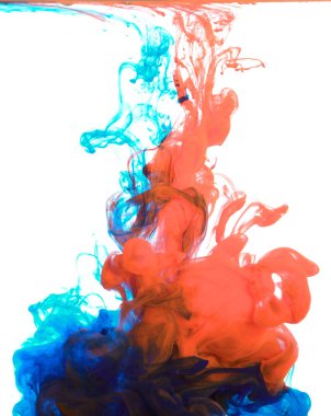 Sudaki mürekkepler, renk soyutlaması