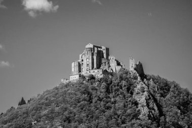 sacra san michele, susa vadisi, piedmont, İtalya